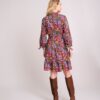 Stretch Cotton Tapestry Print Alana Dress