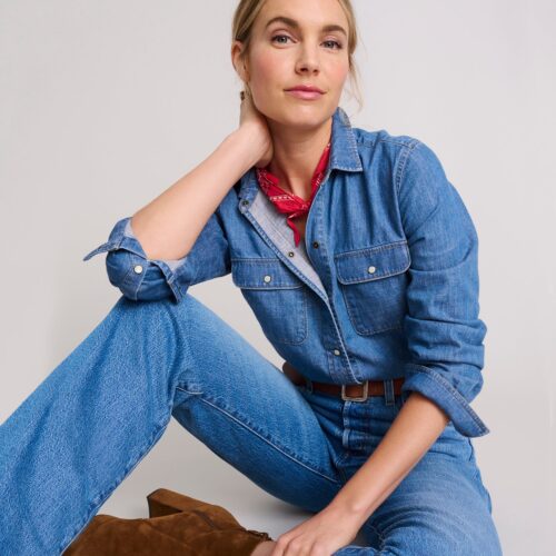 Denim Serena Shirt - FINAL SALE