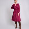 Stretch Cotton Midi Farrah Dress - FINAL SALE