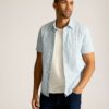 Stretch Cotton Short-Sleeve Ashford Shirt