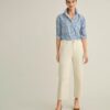 Stretch Twill Ava Cropped Pant