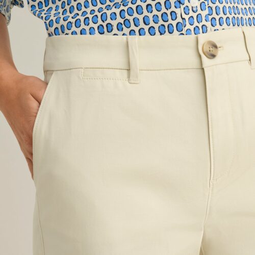 Stretch Twill Ava Cropped Pant