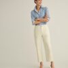 Stretch Twill Ava Cropped Pant
