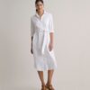 Cotton Oxford Relaxed Bailey Shirt Dress