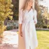 Cotton Oxford Relaxed Bailey Shirt Dress