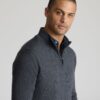 Merino Wool Quarter-Zip Sweater