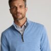 Merino Wool Quarter-Zip Sweater