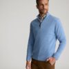 Merino Wool Quarter-Zip Sweater