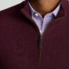 Merino Wool Quarter-Zip Sweater - FINAL SALE