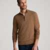 Merino Wool Quarter-Zip Sweater