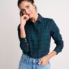 Cotton Belinda Tuxedo Shirt