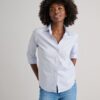 Wrinkle-Free Stretch Cotton Bella Shirt