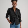 Wrinkle-Free Stretch Cotton Bella Shirt