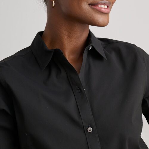 Wrinkle-Free Stretch Cotton Bella Shirt