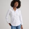 Wrinkle-Free Stretch Cotton Bella Shirt