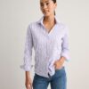 Wrinkle-Free Stretch Cotton Bella Shirt