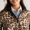 Leopard Canvas Blake Jacket