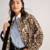 Leopard Canvas Blake Jacket