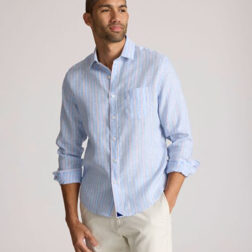 Wrinkle-Resistant Linen Boyd Shirt - FINAL SALE