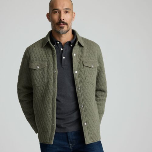 Quilted Shirt Jacket