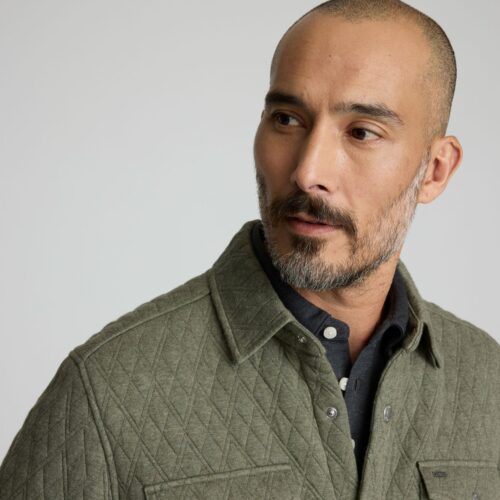 Quilted Shirt Jacket