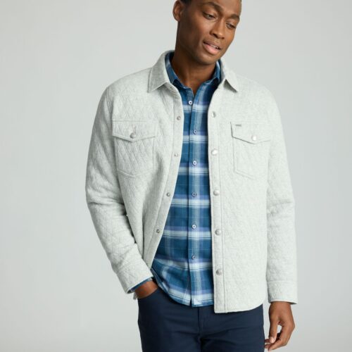 Quilted Shirt Jacket