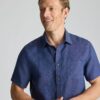 Wrinkle-Resistant Linen Short-Sleeve Cameron Shirt