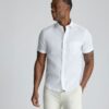 Wrinkle-Resistant Linen Short-Sleeve Cameron Shirt