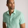 Wrinkle-Resistant Linen Short-Sleeve Cameron Shirt