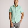Wrinkle-Resistant Linen Short-Sleeve Cameron Shirt