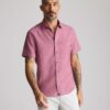 Wrinkle-Resistant Linen Short-Sleeve Cameron Shirt