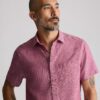 Wrinkle-Resistant Linen Short-Sleeve Cameron Shirt