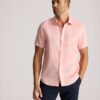 Wrinkle-Resistant Linen Short-Sleeve Cameron Shirt