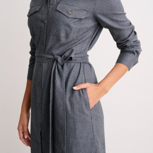 Cotton Midi Colby Shirt Dress