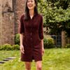 Corduroy Cora Shirt Dress - FINAL SALE