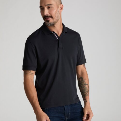 Wrinkle-Free Damaschino Polo