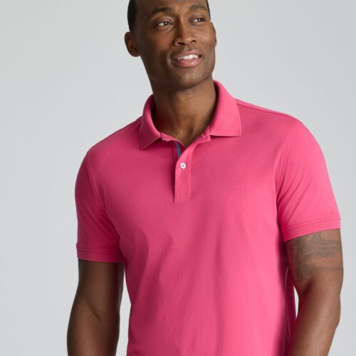 Wrinkle-Free Damaschino Polo