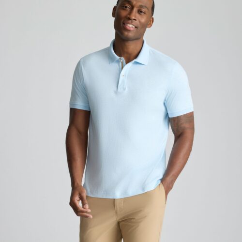 Wrinkle-Free Damaschino Polo