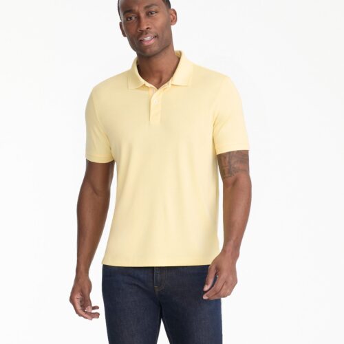 Wrinkle-Free Damaschino Polo- FINAL SALE