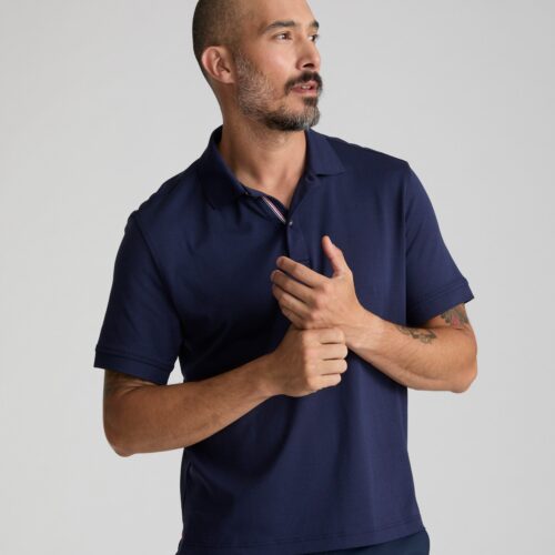 Wrinkle-Free Damaschino Polo