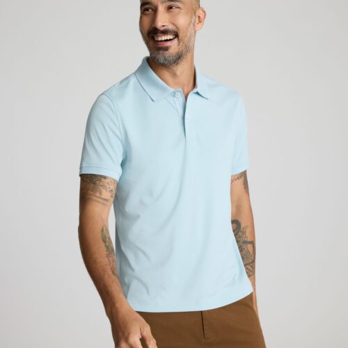 Wrinkle-Free Damaschino Polo