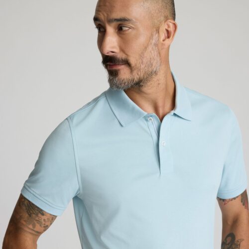 Wrinkle-Free Damaschino Polo