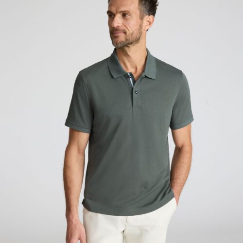 Wrinkle-Free Damaschino Polo