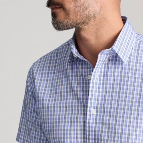 Wrinkle-Free Short-Sleeve Dante Shirt