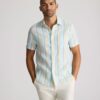 Wrinkle-Resistant Linen Short-Sleeve Darby Shirt -