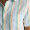 Wrinkle-Resistant Linen Short-Sleeve Darby Shirt -
