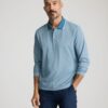 Tipped Performance Long-Sleeve Polo - FINAL SALE