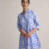 Stretch Cotton Demi Shirt Dress