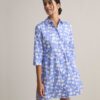 Stretch Cotton Demi Shirt Dress