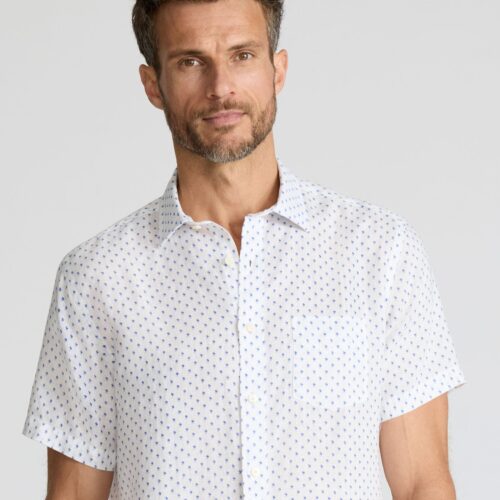 Linen Short-Sleeve Dixon Shirt